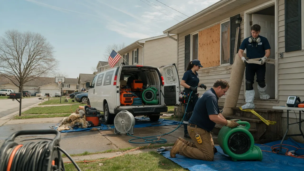Water Damage Restoration in Spillville, IA near me